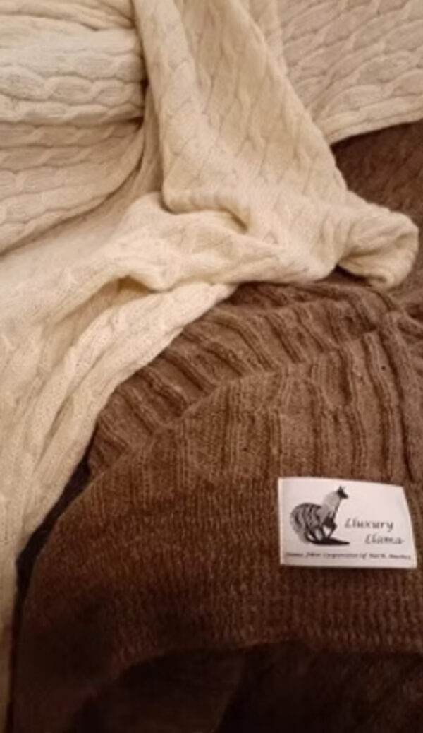 Luxury Llama Fiber Blanket